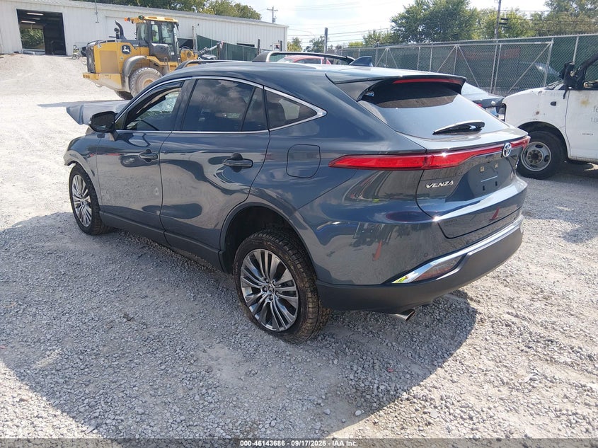 Vin: jteaaaah3nj092195, lot: 46643443, toyota venza xle 20223