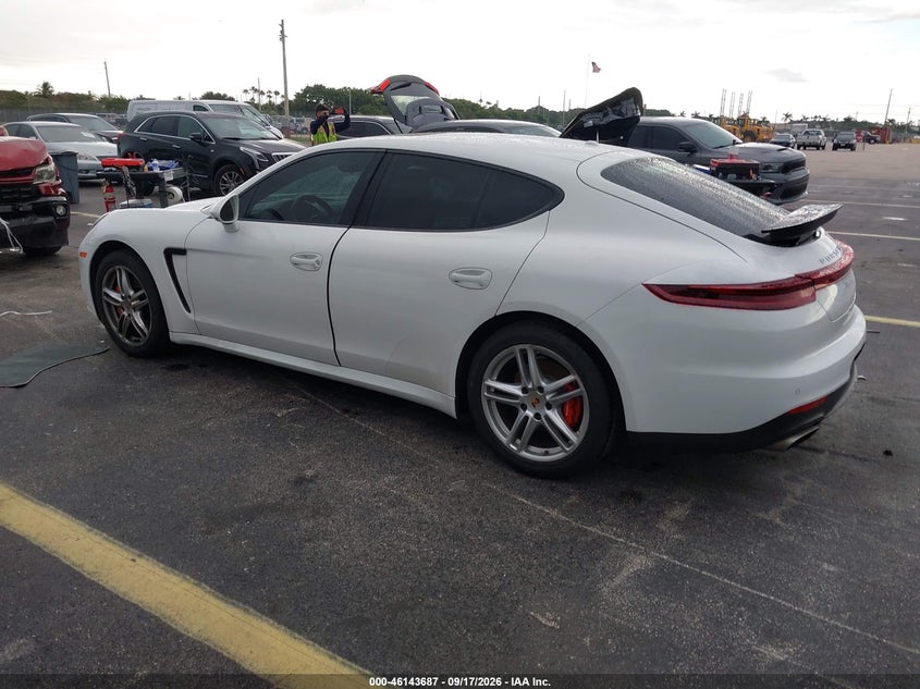 Vin: wp0aa2a71el005691, lot: 46643444, porsche panamera 4 20143