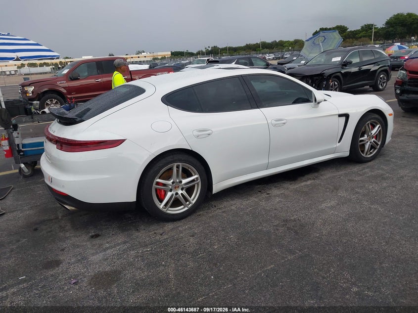 Vin: wp0aa2a71el005691, lot: 46643444, porsche panamera 4 20144