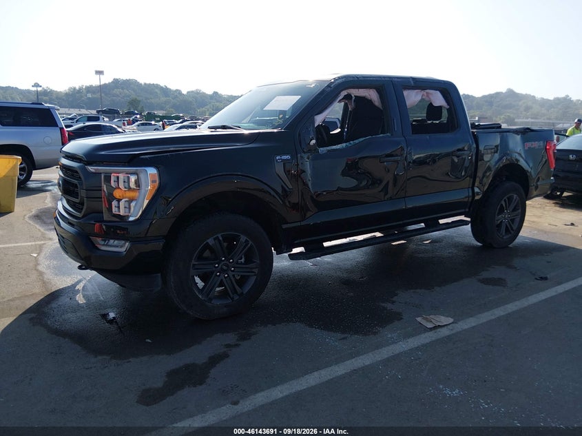 Vin: 1ftfw1e59pkg12327, lot: 46643448, ford f-150 xlt 20232