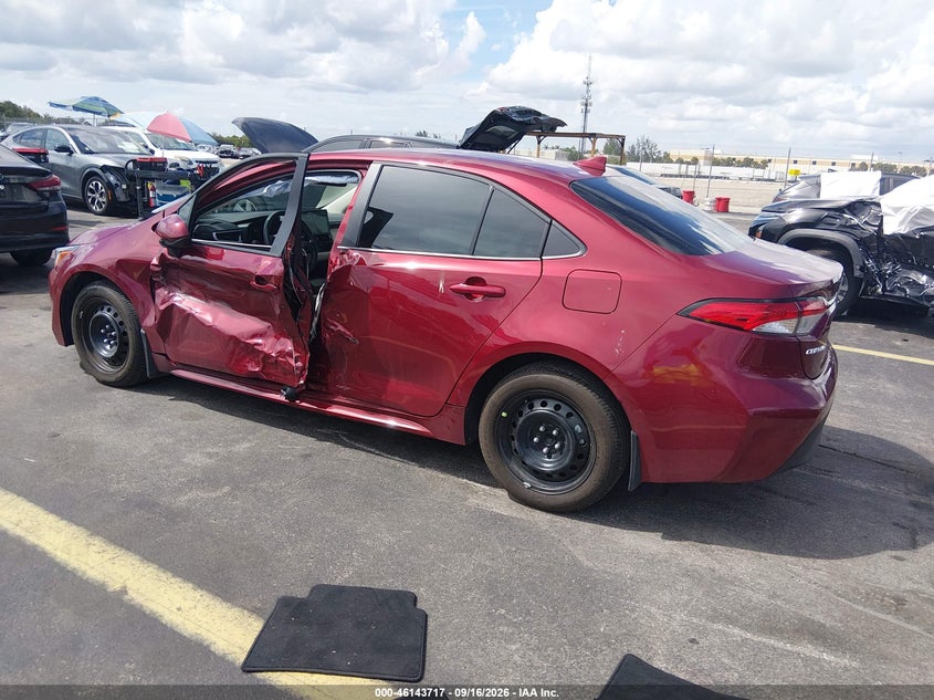 Vin: 5yfb4mde0tp434200, lot: 46643473, toyota corolla le 20263