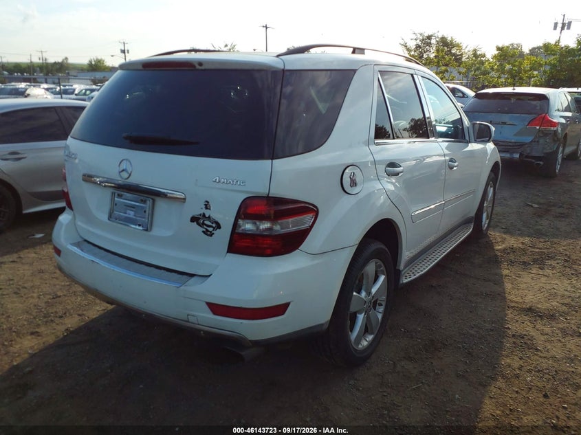 2009 MERCEDES-BENZ ML 350 auction photo 4