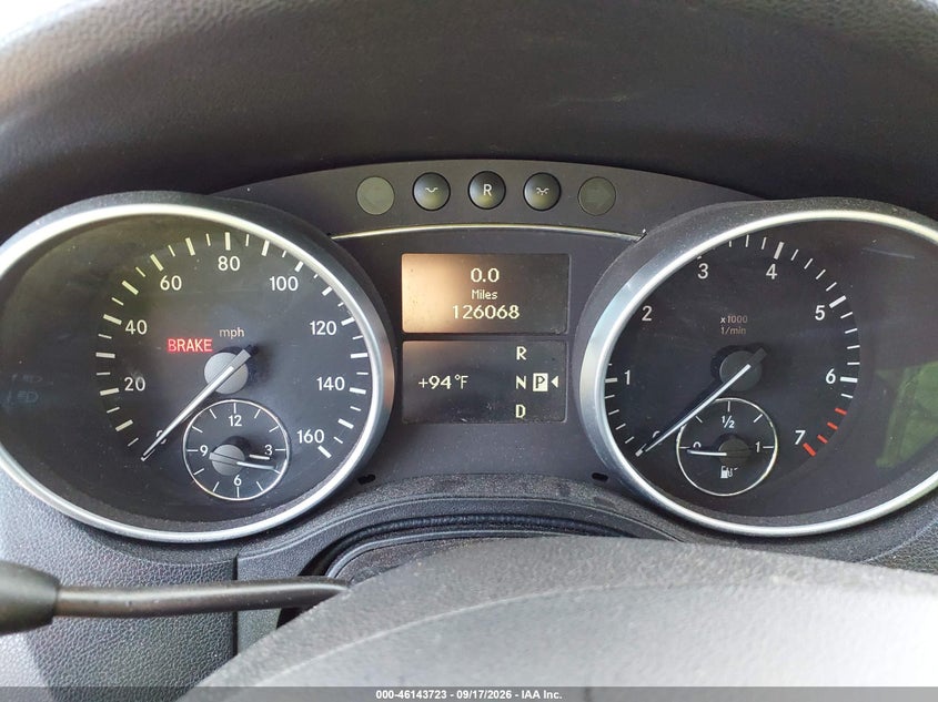 2009 MERCEDES-BENZ ML 350 auction photo 7