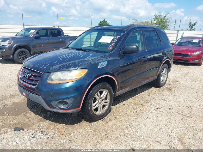 2011 Hyundai Santa Fe Gls, Удар сзади, IAAI, VIN 5XYZG3AB9BG081145 — фото 2