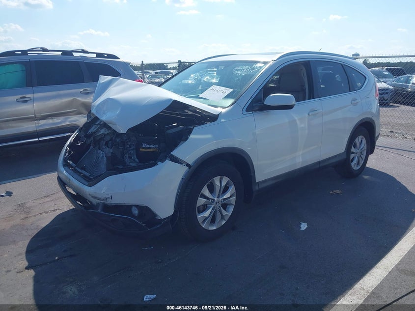 Vin: 5j6rm3h73cl039967, lot: 46643503, honda cr-v ex-l 20122
