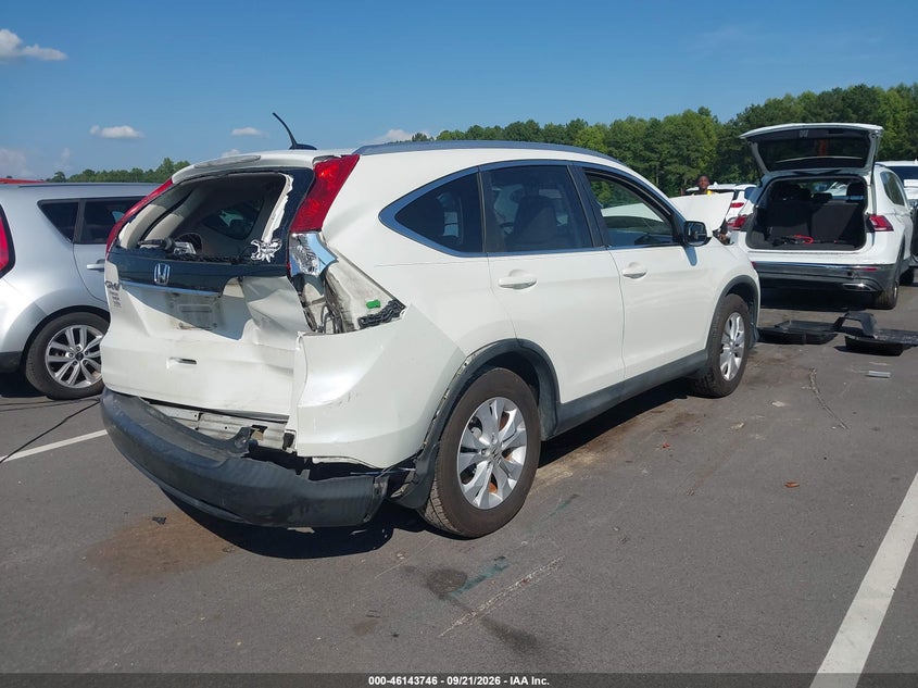 Vin: 5j6rm3h73cl039967, lot: 46643503, honda cr-v ex-l 20124