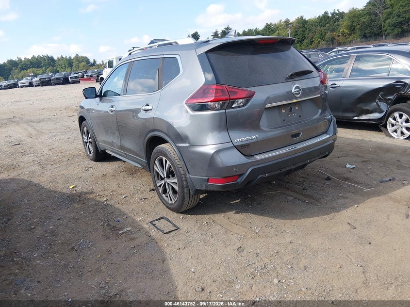 Vin: 5n1at2mv8kc800653, lot: 46643509, nissan rogue sv 20193