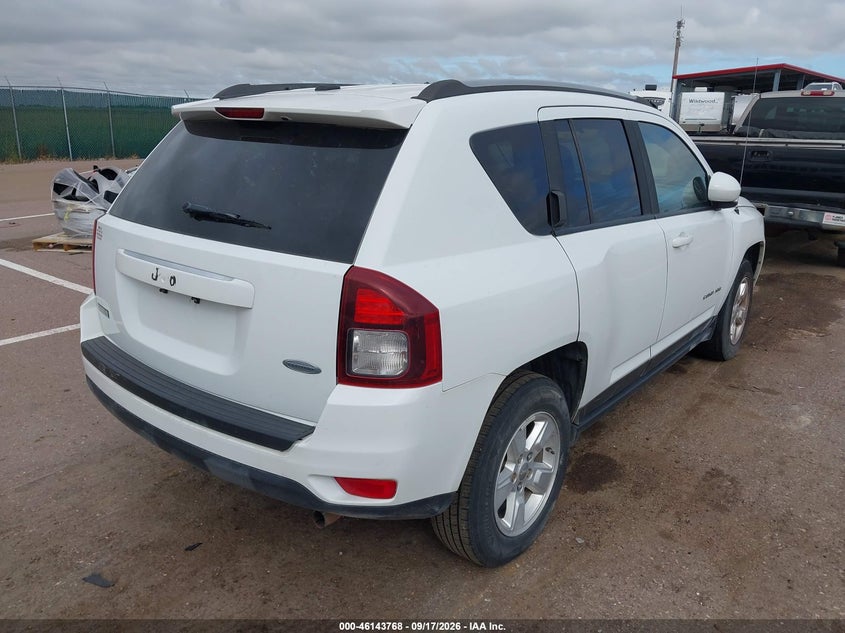 Vin: 1c4njcea3gd665967, lot: 46643525, jeep compass latitude 20164