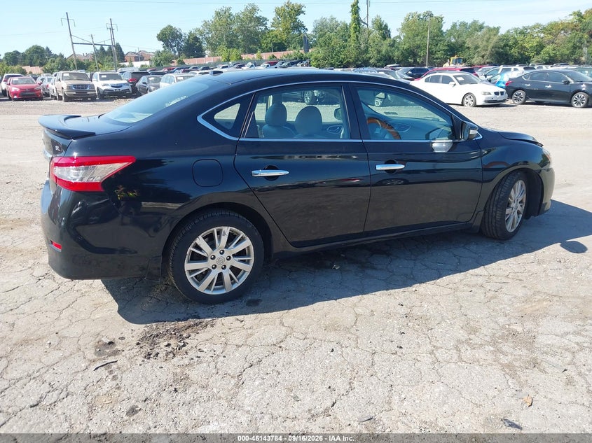 Vin: 3n1ab7ap2dl683897, lot: 46643541, nissan sentra sl 20134