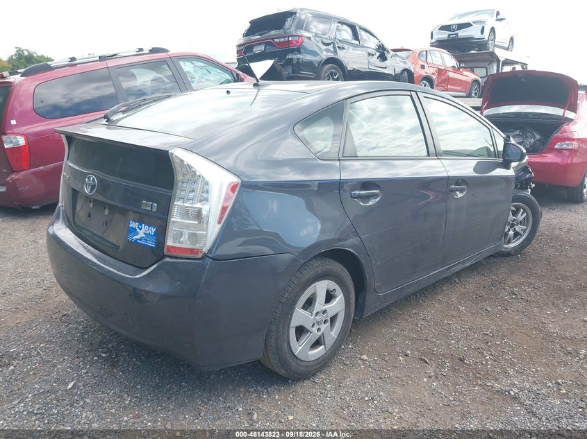 Vin: jtdkn3du9b5338835, lot: 46643580, toyota prius 20114
