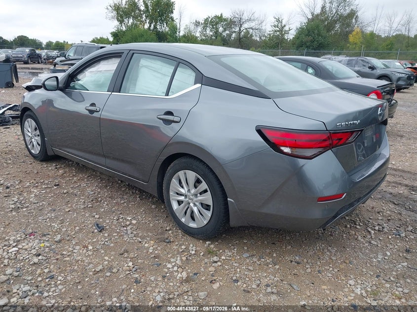 Vin: 3n1ab8bv1ny239286, lot: 46643584, nissan sentra s xtronic cvt 20223
