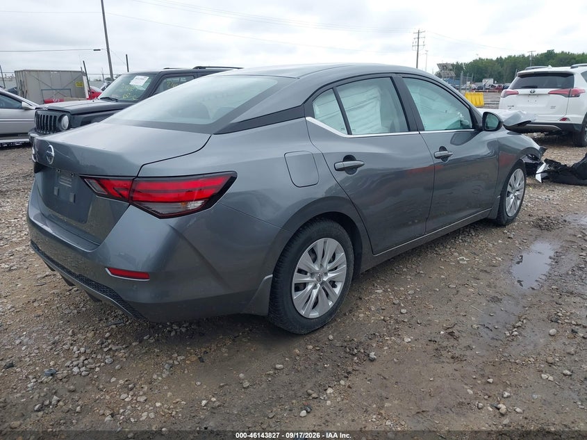 Vin: 3n1ab8bv1ny239286, lot: 46643584, nissan sentra s xtronic cvt 20224