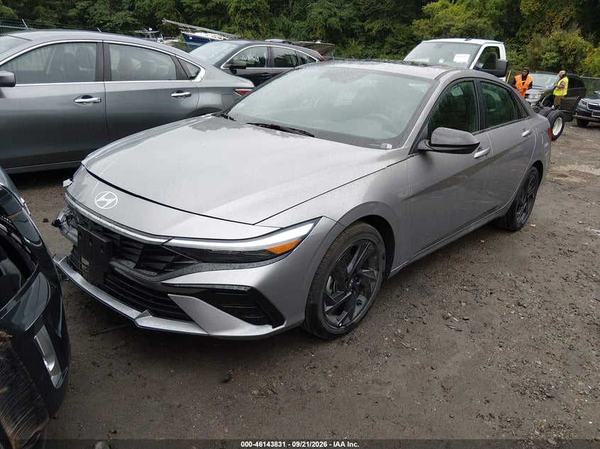 Vin: kmhls4dg1tu153663, lot: 46643587, hyundai elantra sel sport premium 20262