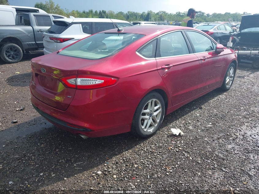 Vin: 3fa6p0h71er236533, lot: 46643592, ford fusion se 20144
