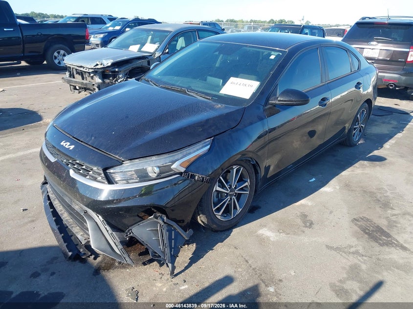 Vin: 3kpf24ad4pe524833, lot: 46643597, kia forte lxs 20232