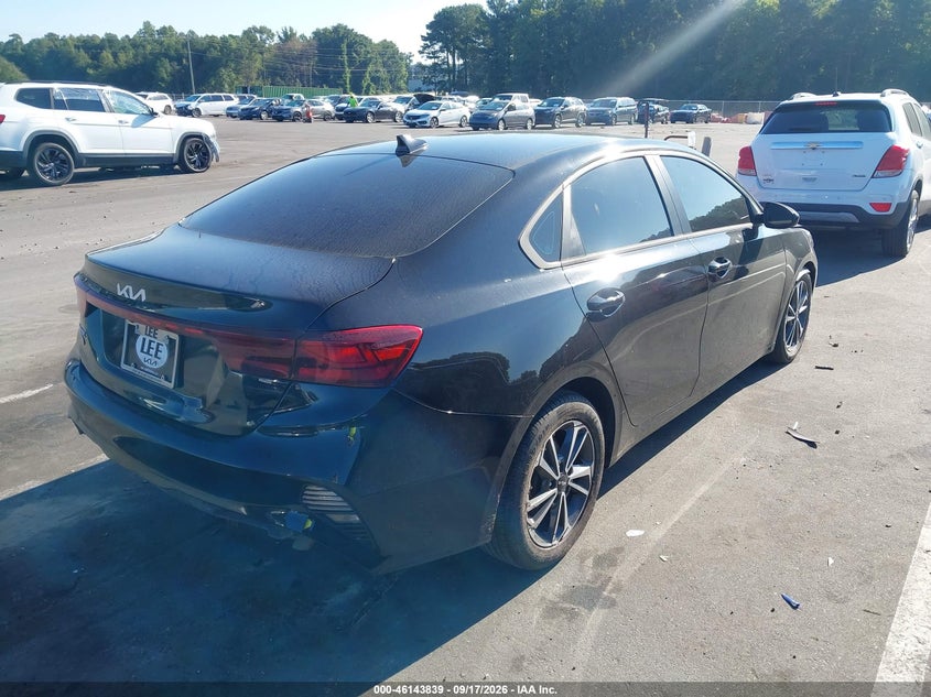Vin: 3kpf24ad4pe524833, lot: 46643597, kia forte lxs 20234