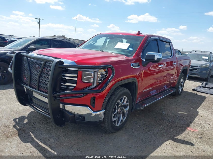 Vin: 3gtuuded6pg311530, lot: 46643598, gmc sierra 1500 4wd  short box slt 20232