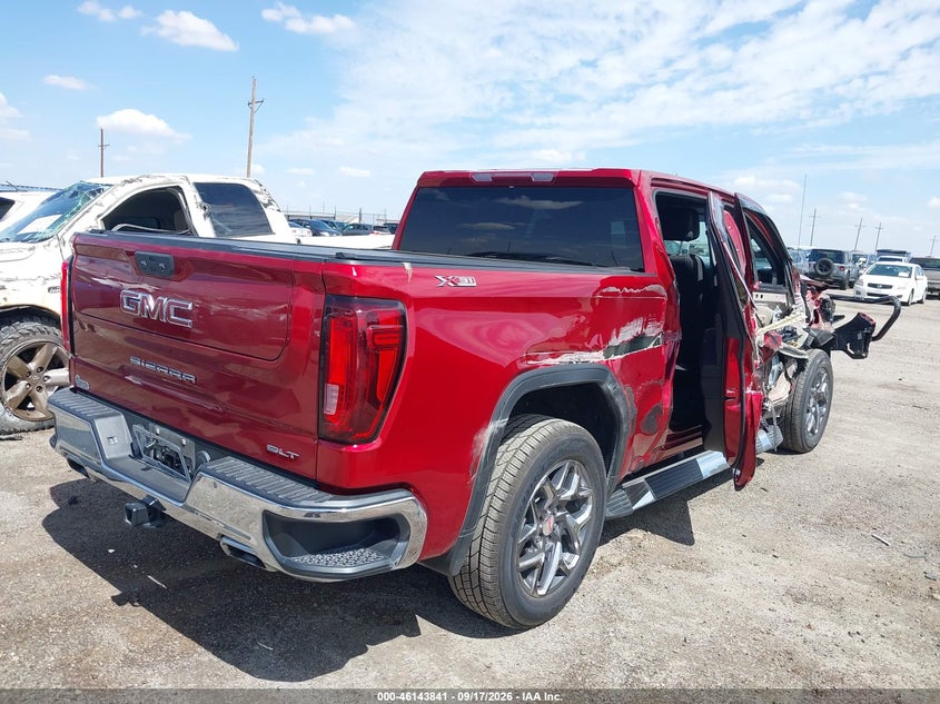 Vin: 3gtuuded6pg311530, lot: 46643598, gmc sierra 1500 4wd  short box slt 20234