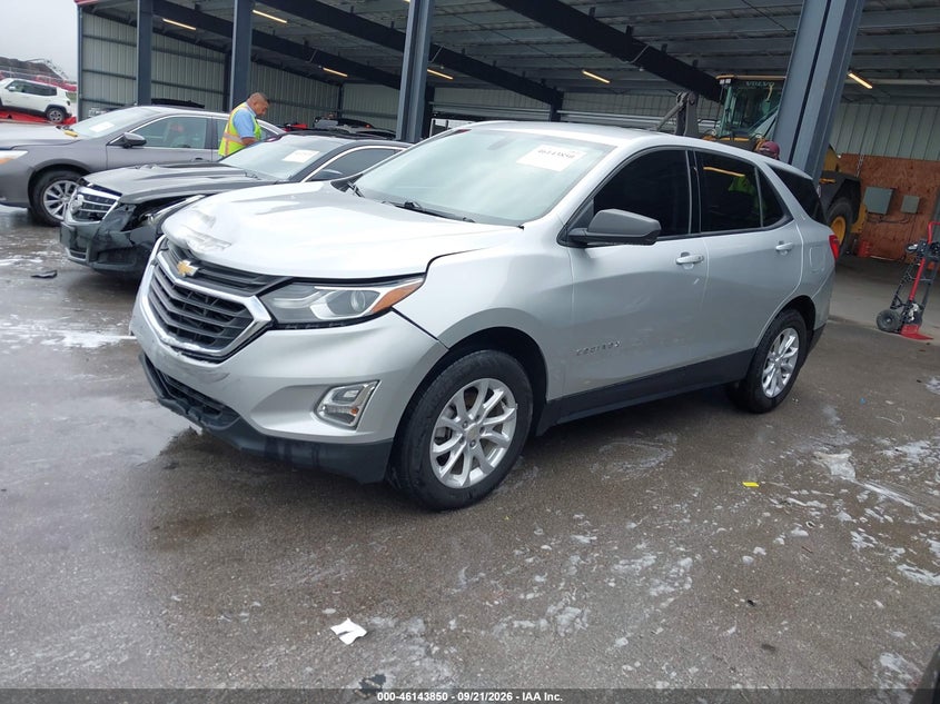 Vin: 3gnaxsev4ks627917, lot: 46643607, chevrolet equinox ls 20192