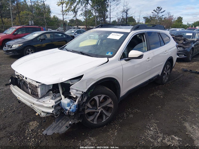 Vin: 4s4btancxl3258498, lot: 46643618, subaru outback limited 20202