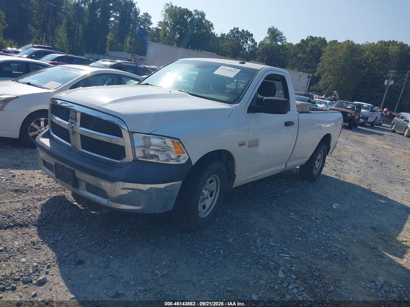 Vin: 3c6jr6dt8fg559437, lot: 46643619, ram 1500 tradesman 20152