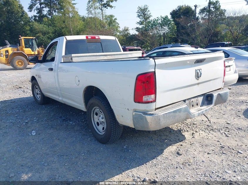 Vin: 3c6jr6dt8fg559437, lot: 46643619, ram 1500 tradesman 20153