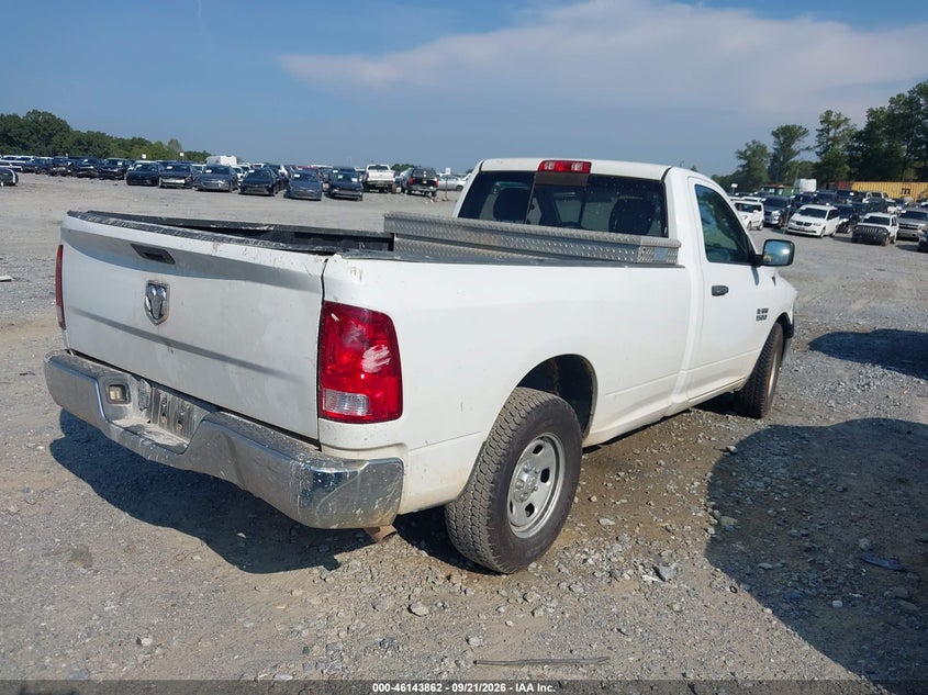 Vin: 3c6jr6dt8fg559437, lot: 46643619, ram 1500 tradesman 20154