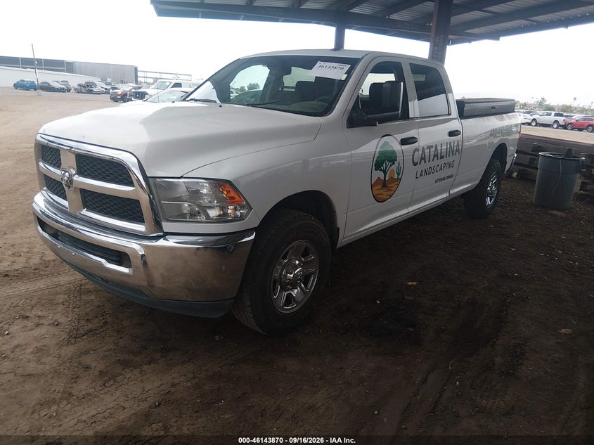 Vin: 3c6ur4hj5gg100863, lot: 46643627, ram 2500 tradesman 20162