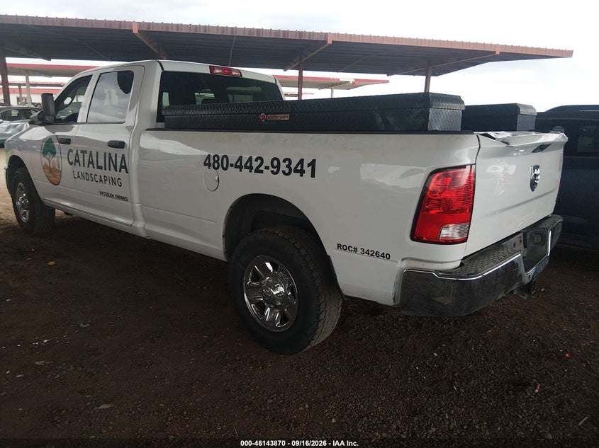 Vin: 3c6ur4hj5gg100863, lot: 46643627, ram 2500 tradesman 20163