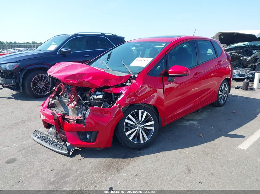 2017 Honda Fit, Удар спереду, IAAI, VIN 3HGGK5G7XHM706573 — фото 2