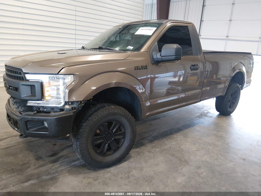 Vin: 1ftmf1eb1jkd88846, lot: 46643638, ford f-150 xl 20182