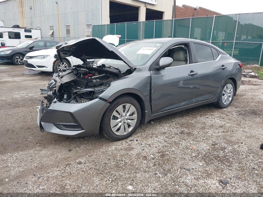 Vin: 3n1ab8bv3my322734, lot: 46643646, nissan sentra s 20212