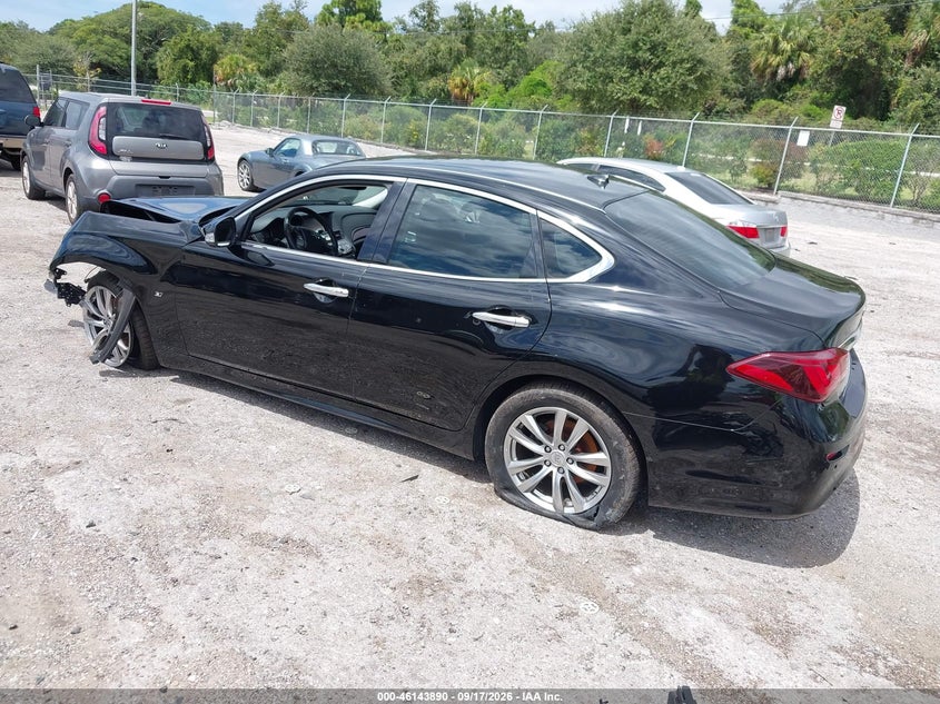 Vin: jn1by1ap5fm540130, lot: 46643648, infiniti q70 3.7 20153
