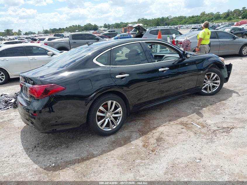 Vin: jn1by1ap5fm540130, lot: 46643648, infiniti q70 3.7 20154