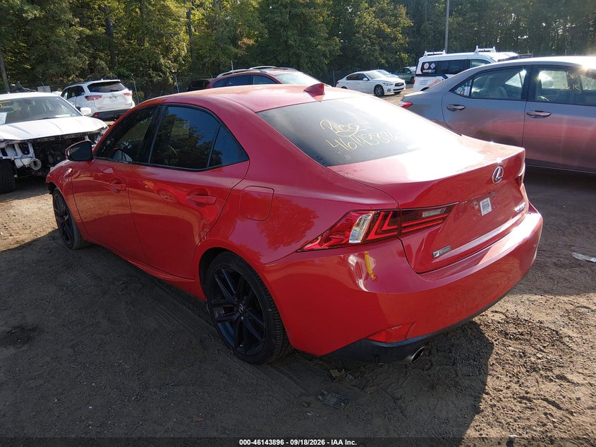 Vin: jthbe1d2xg5027083, lot: 46643653, lexus is 350 20163