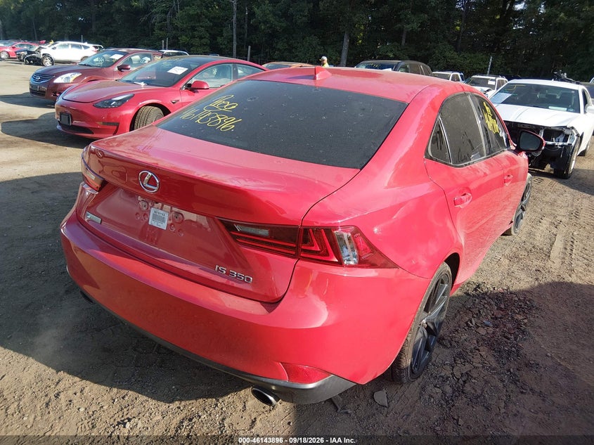 Vin: jthbe1d2xg5027083, lot: 46643653, lexus is 350 20164