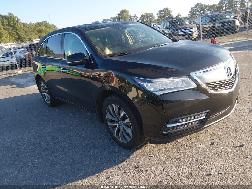 Vin: 5fryd3h43gb013562, lot: 46643654, acura mdx technology   acurawatch plus packages/technology package 2016 img_1