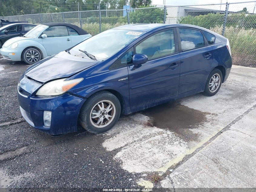 TOYOTA PRIUS 2010 VIN JTDKN3DU3A5185478