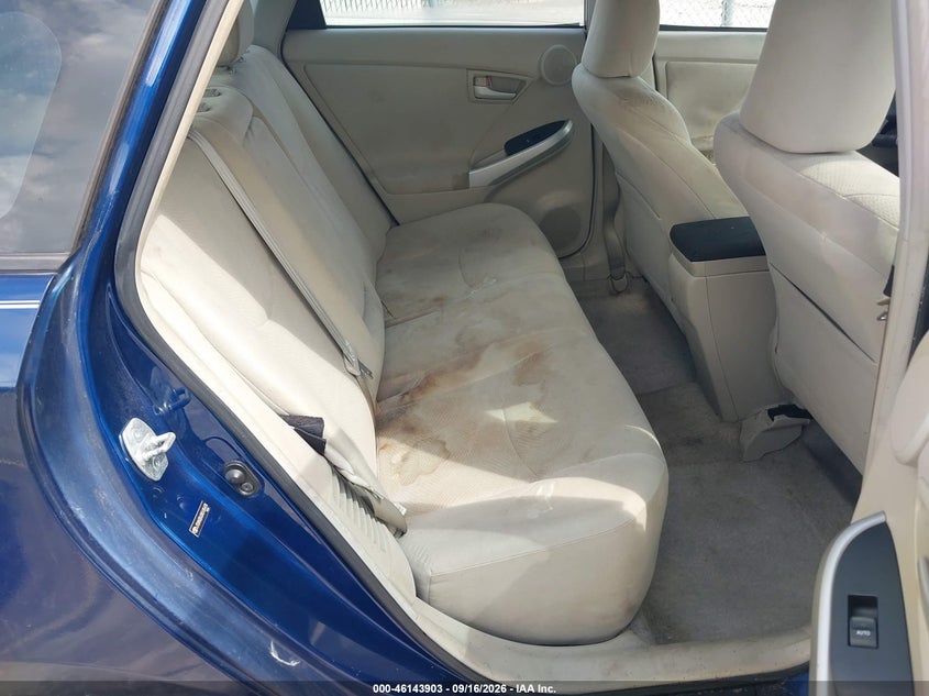 TOYOTA PRIUS 2010 VIN JTDKN3DU3A5185478