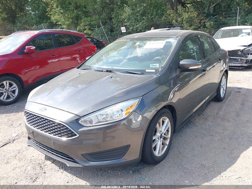 Vin: 1fadp3f2xfl383644, lot: 46643670, ford focus se 20152