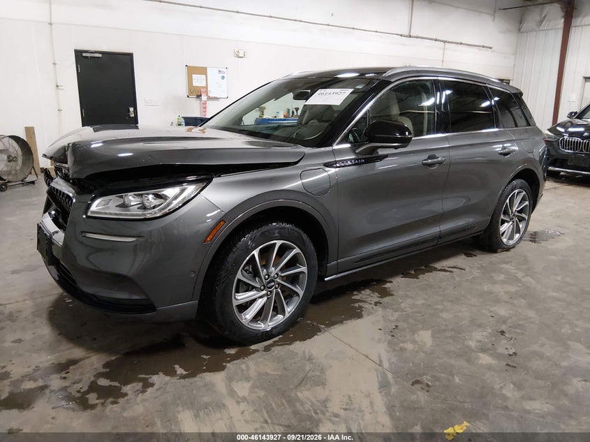 Vin: 5lmtj5dz6nul30587, lot: 46643684, lincoln corsair grand touring 20222