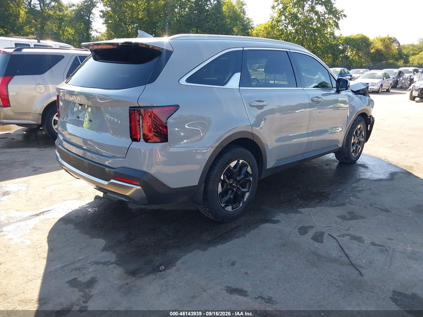 Vin: 5xyrl4jc4tg452935, lot: 46643696, kia sorento s 20264