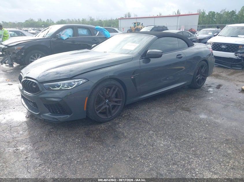 Vin: wbsdz0c02lbm09444, lot: 46643699, bmw m8 20202