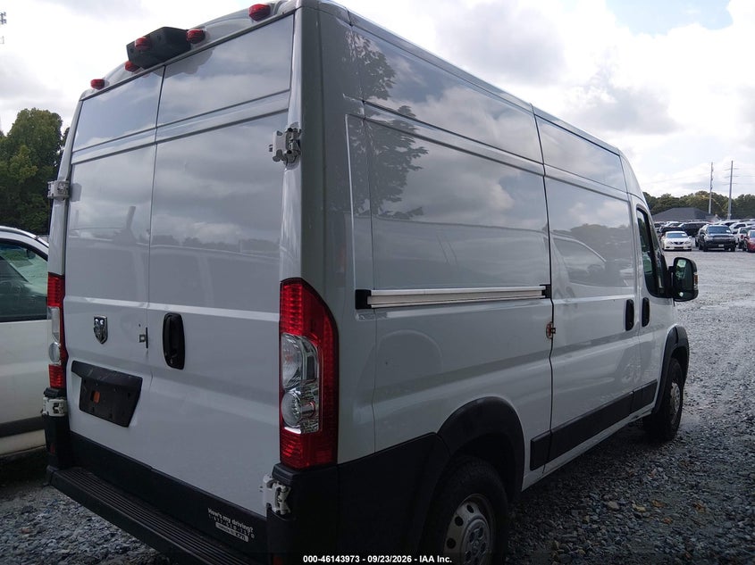 Vin: 3c6lrvbg5me546288, lot: 46643730, ram promaster 20214
