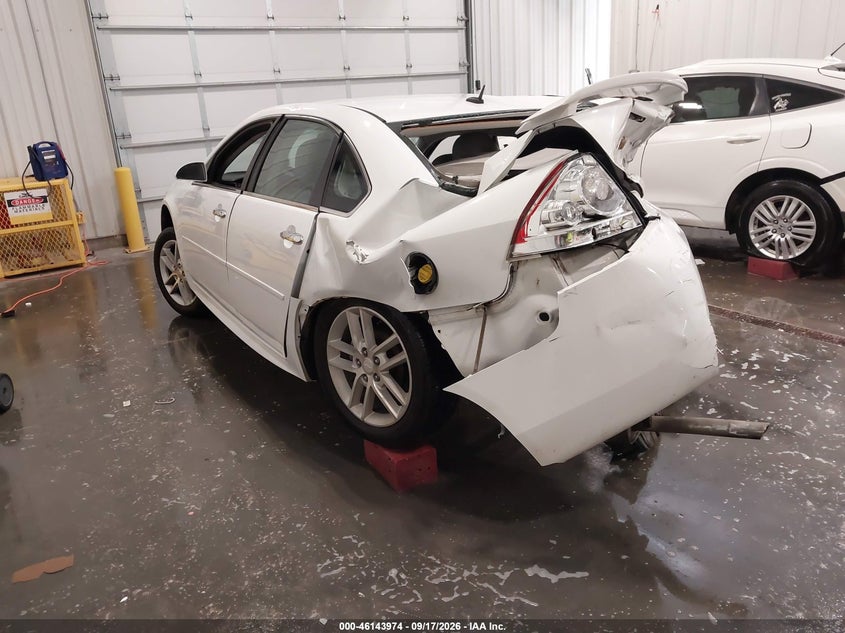 Vin: 2g1wc5e37c1336683, lot: 46643731, chevrolet impala ltz 20123