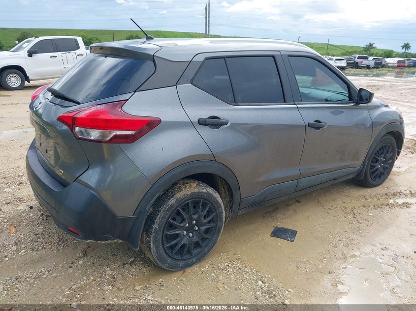 Vin: 3n1cp5cuxkl517559, lot: 46643732, nissan kicks s 20194