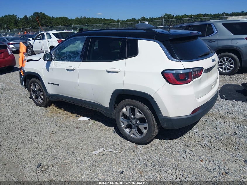 Vin: 3c4njccb6lt152471, lot: 46643742, jeep compass limited fwd 20203