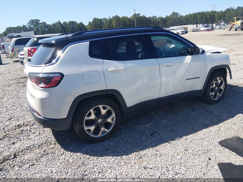 Vin: 3c4njccb6lt152471, lot: 46643742, jeep compass limited fwd 20204