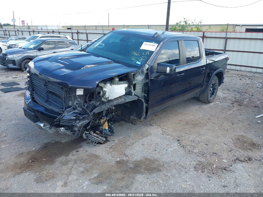 Vin: 3gcudhel3pg263628, lot: 46643744, chevrolet silverado 1500 4wd  short bed zr2 20232