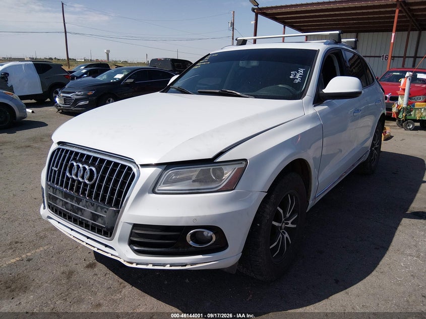 Vin: wa1lfafp9fa034165, lot: 46643758, audi q5 2.0t premium 20152